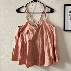 FP We The Free Rust Tie Tank Top